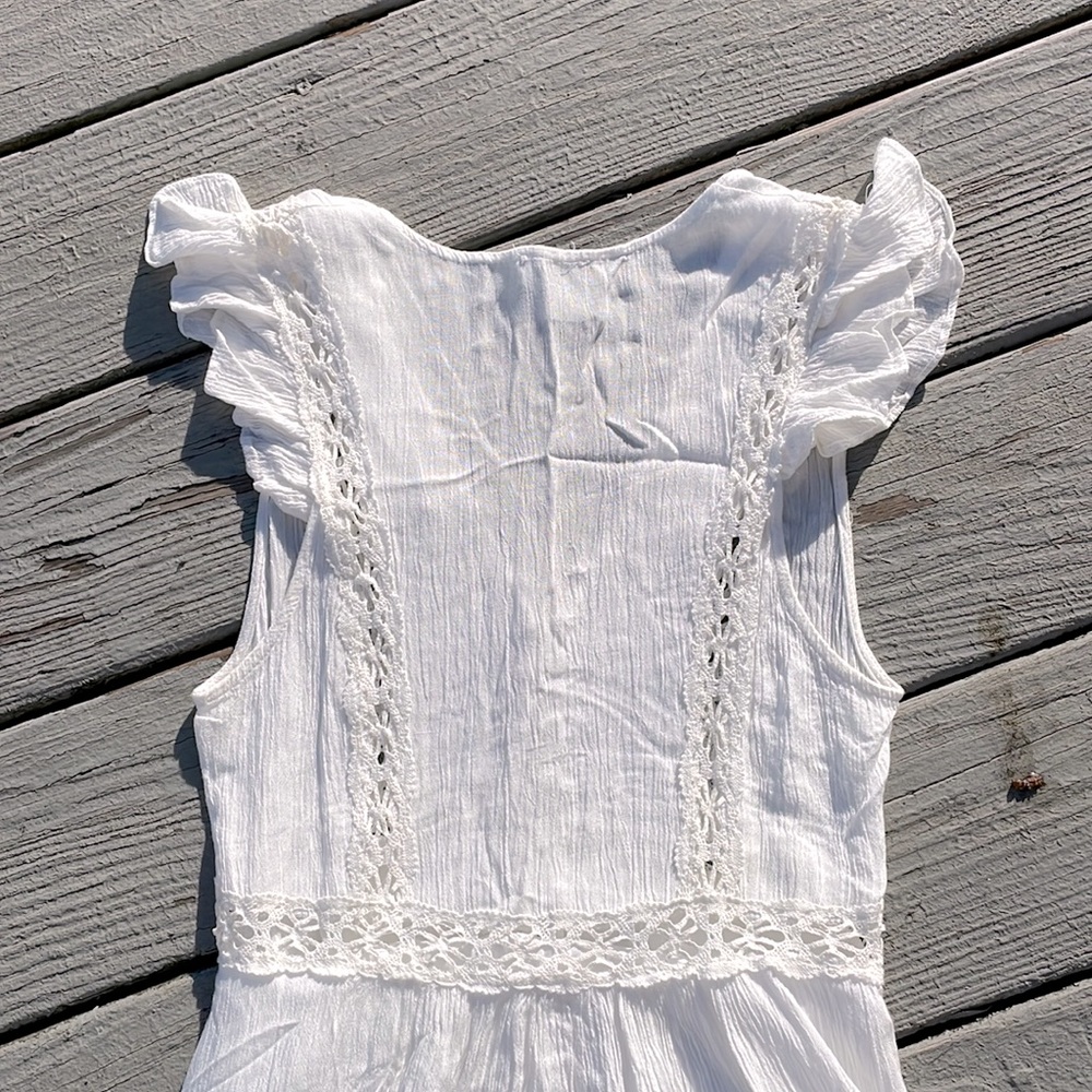 White high low dress - Picture 4 of 4